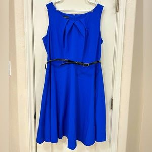 ALYX, Size 18W, sleeveless blue dress